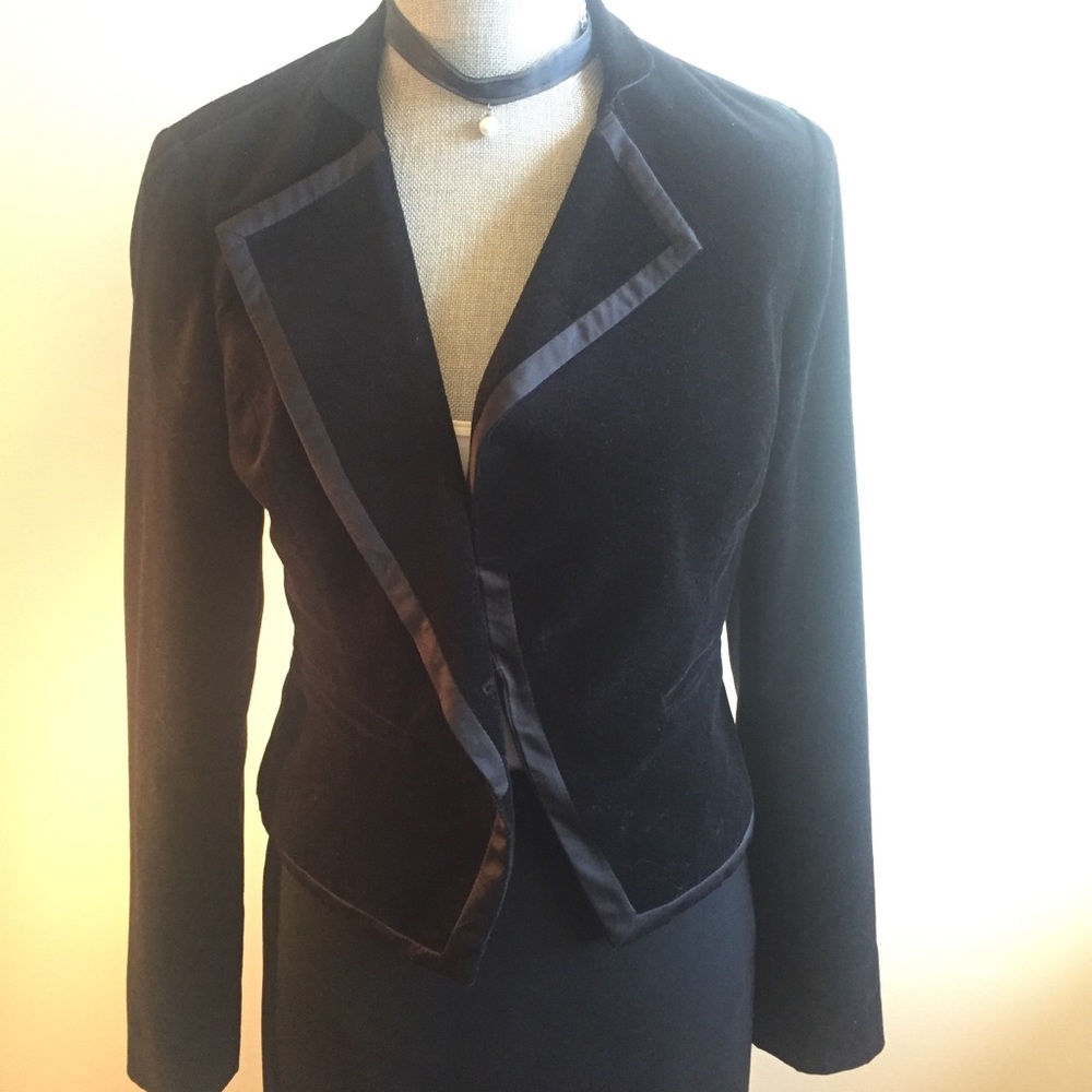 Velvet Black Blazer